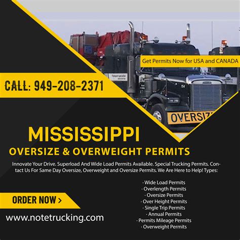 mississippi oversize permits log in.